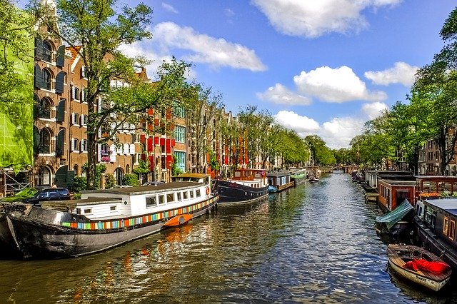Waterway in Netherlands